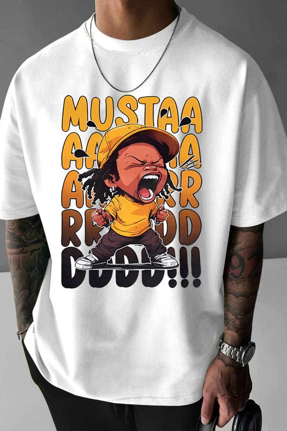 Kendrick Lamar Mustaaaaaarrrrrrrdddddddd!!!!! Tee For Men